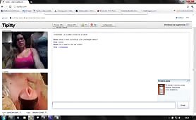 Fleshlight on webcam