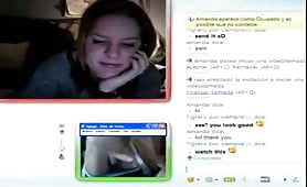 Showing cock on MSN