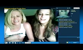 Webcam teens loving BBC show