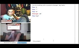 Big cock webcam reaction