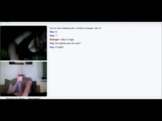 Omegle big cock reactions