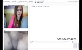 CFNM webcam jerkoff compilation