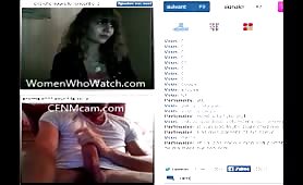 Webcam masturbation for hot girl