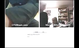 CFNM fetish webcam show