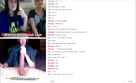 Omegle big cock reactions