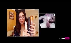 More girls reacting to my big cock