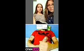Webcam cumshot compilation 3