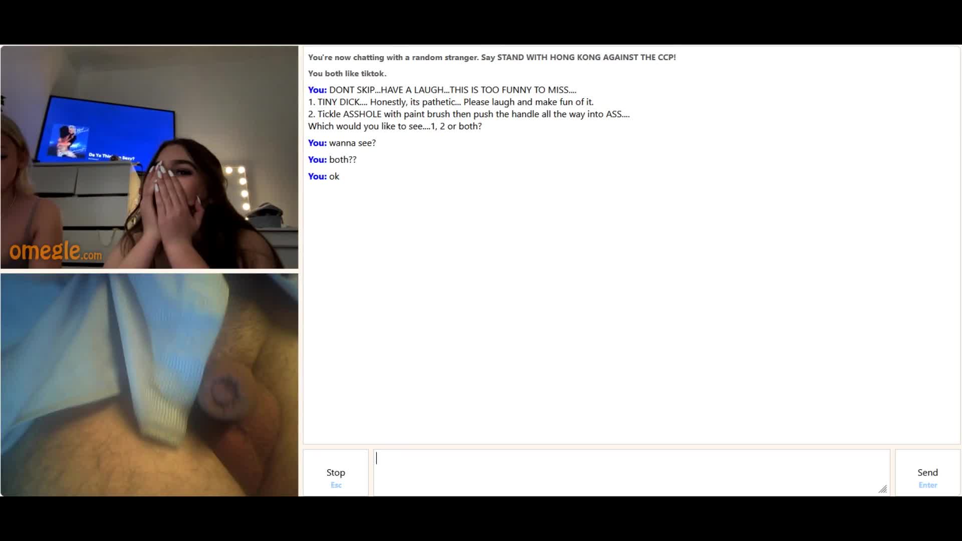 1 omegle cams avi' Group Of Girls Record Anal And Cum - Videos - CFNM Toob