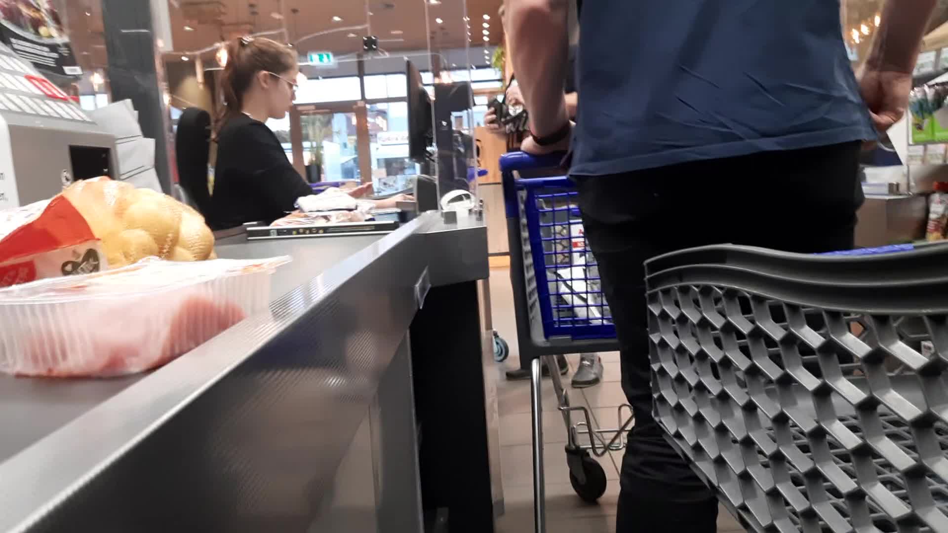 Flash Dick at Store for young Cashier - Videos - CFNM Toob