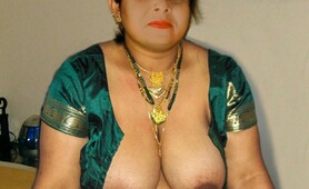Aunty big boobs 