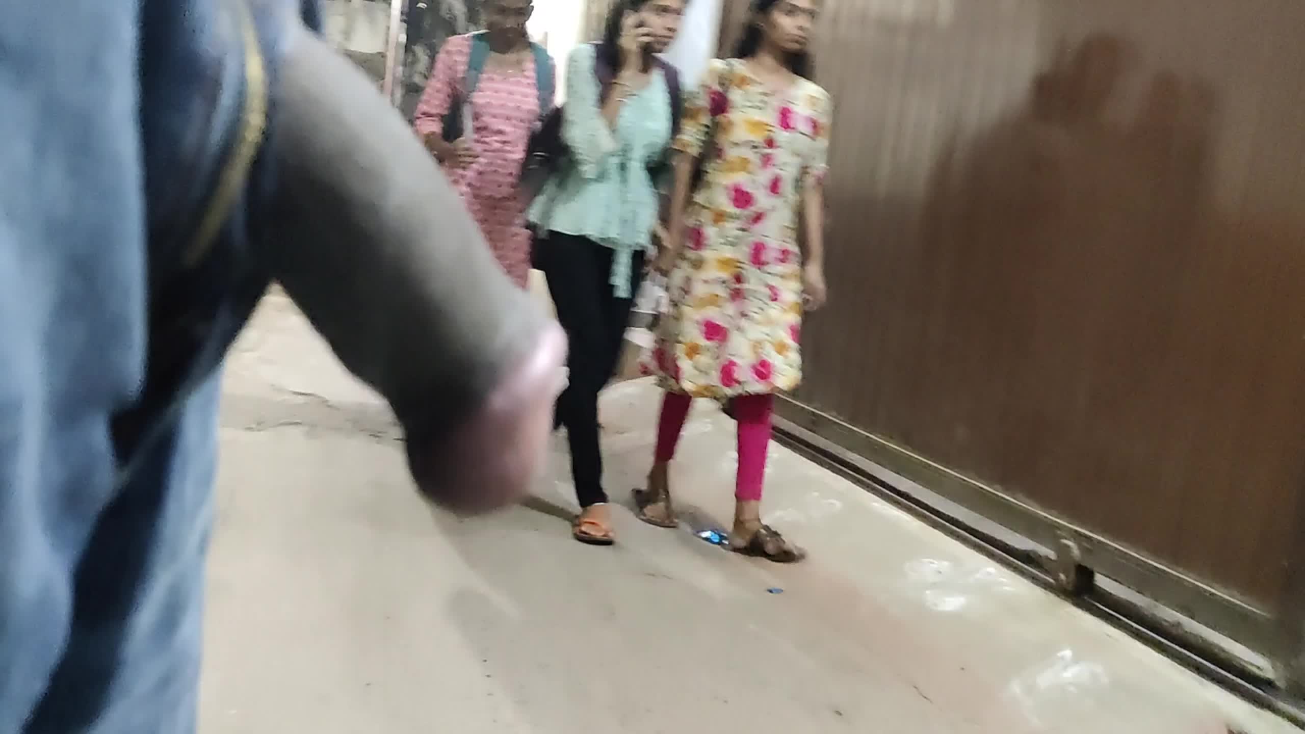 Night flash at girls hostel